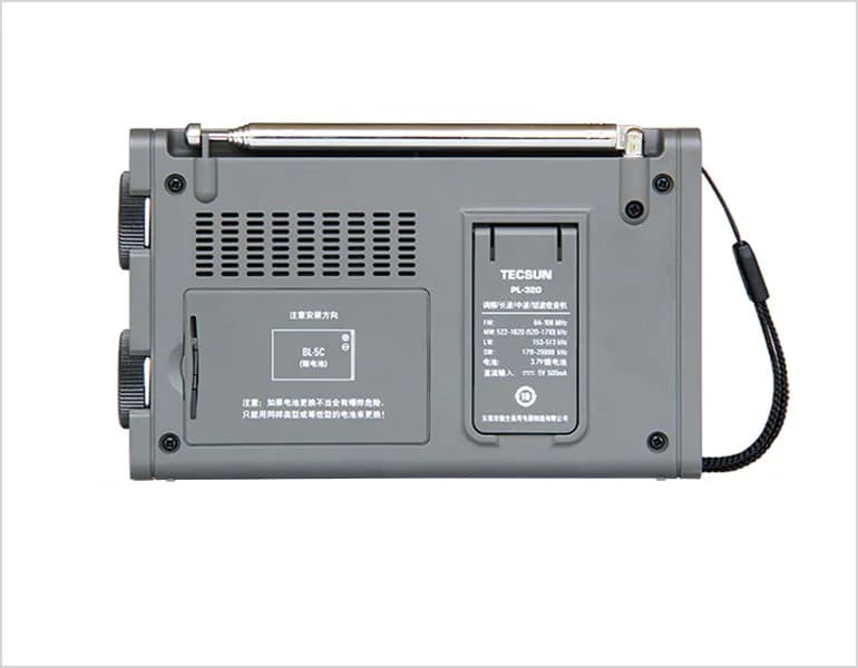 TECSUN-Récepteur radio DSP pleine bande PL320 FM, AM, SW, WM, radio FM, radio stéréo portable, écran