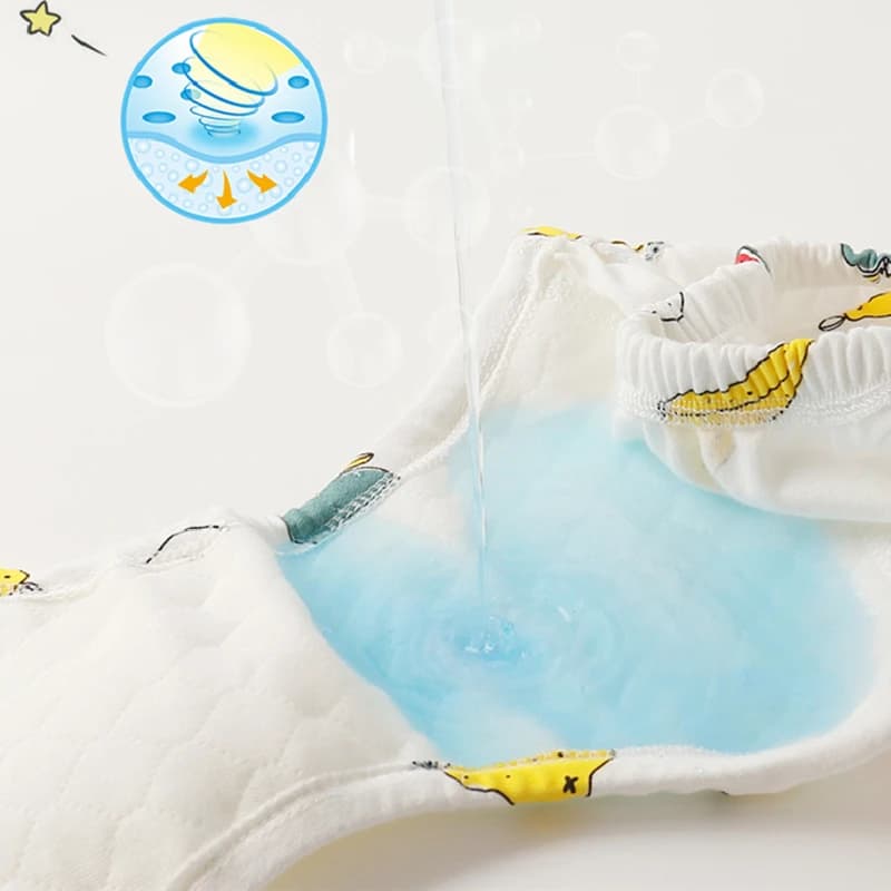 Pantalons d'entraînement pour nouveau-né, Shorts pour bébé, sous-vêtements lavables, couche-culotte 
