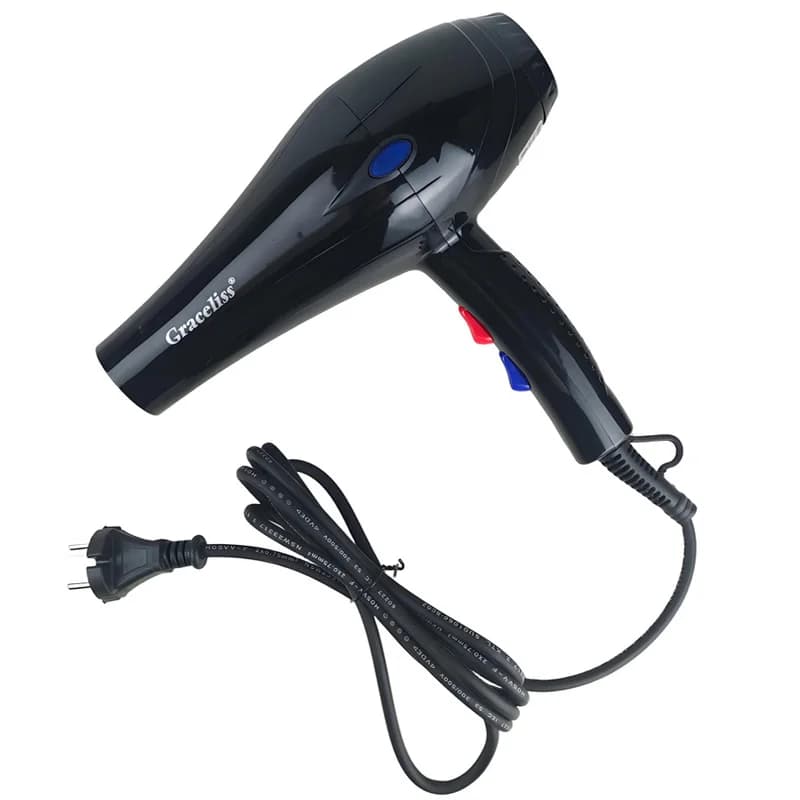 Sèche-cheveux professionnel, prise ue originale, vent chaud et froid, sèche-cheveux pour Salon de co
