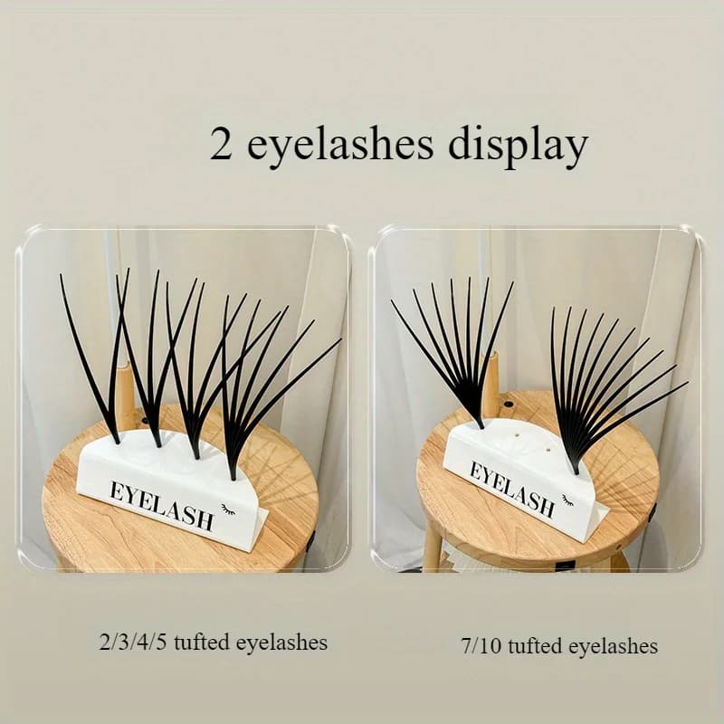 Modèle de pratique pour la pratique de l'extension des cils, outil d'affichage éducatif pour l'ensei