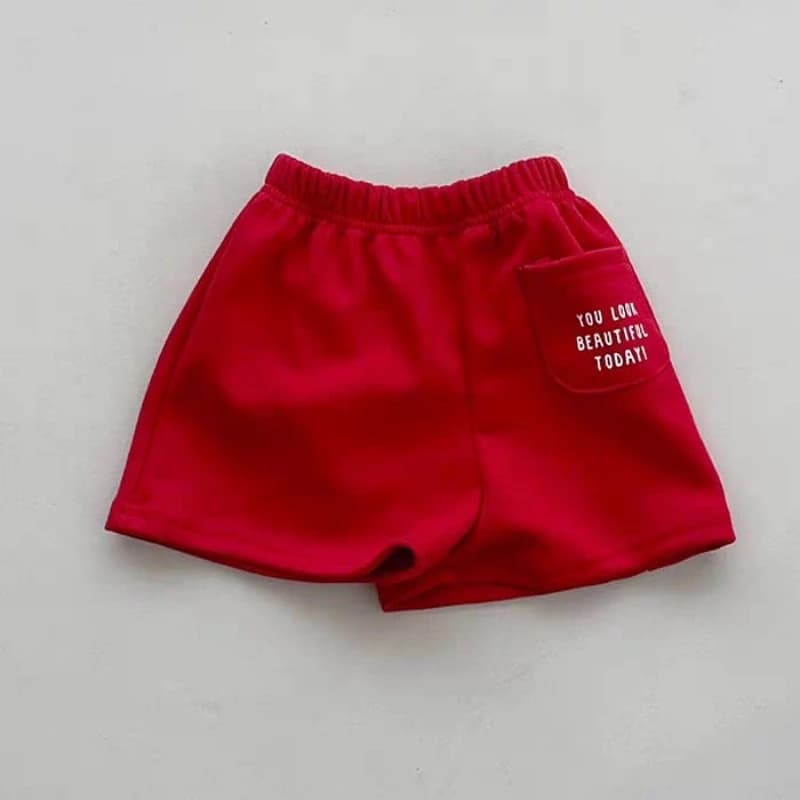 K2694 Short sportif fin d'été unisexe pour enfants, nouveau Style coréen, mode polyvalente, vêtement