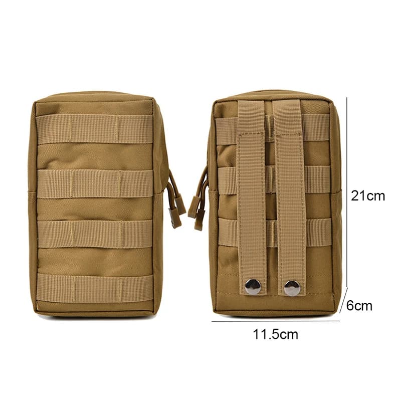 Pochette tactique Molle d'extérieur, en Nylon imperméable, multi-usages, petit paquet tactique milit