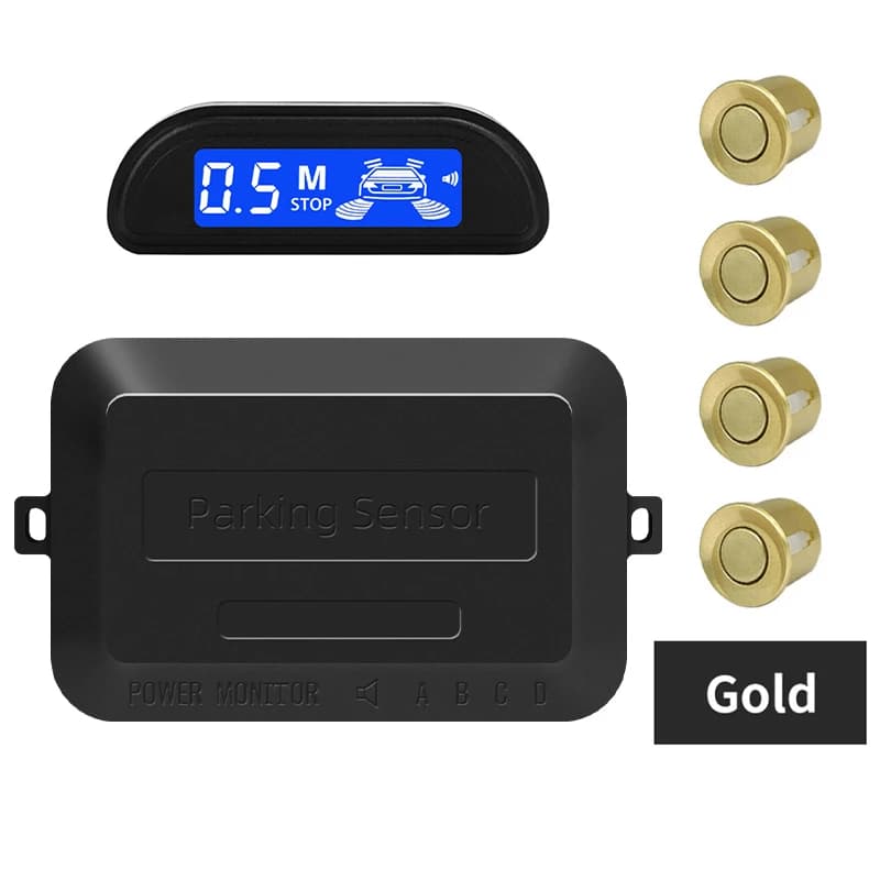 Système de capteur de stationnement de voiture Hippcron, détecteur de recul de 22mm, Assistant avec 