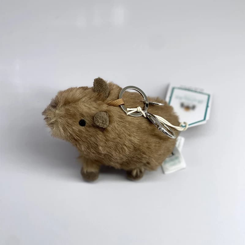 JELLYCAT Porte-clés en peluche ballon de golf, porte-clés en peluche raisin, peluche méduse, hippopo