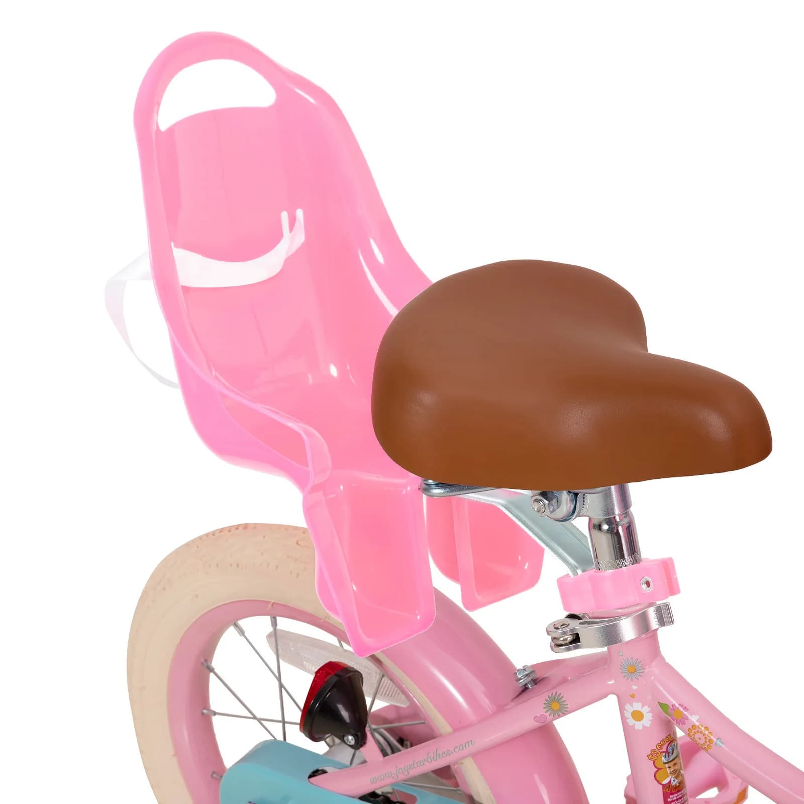 JOYSTAR Little Daisy Vélo pour enfants pour filles de 2 à 7 ans, vélos avec siège de vélo de poupée 