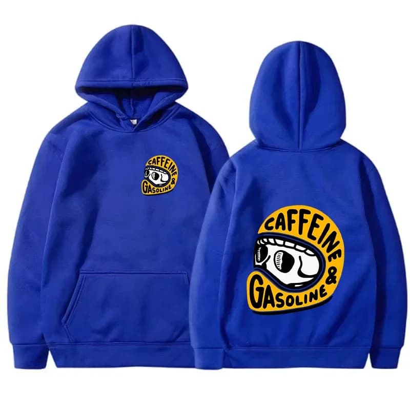 2025 printemps automne hommes sweats à capuche gothique Harajuku Biker crâne graphique nouveaux homm
