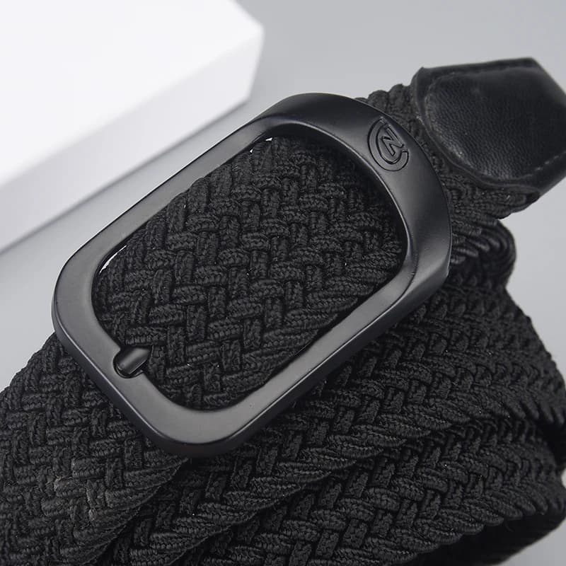 Ceinture élastique tissée décontractée pour hommes et femmes, ceinture de sport de plein air, ceintu