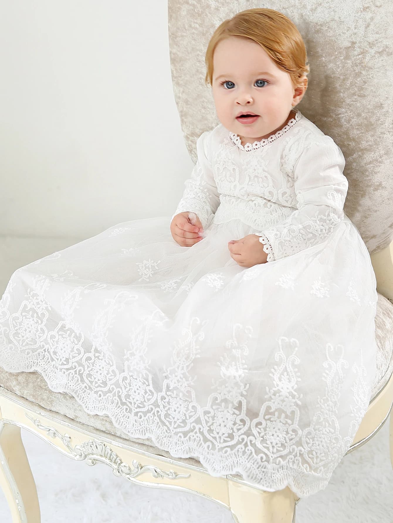Robes pour bébé de nouvelle âge, robe de fête d'anniversaire pour bébé, importée pour bébé fille de 