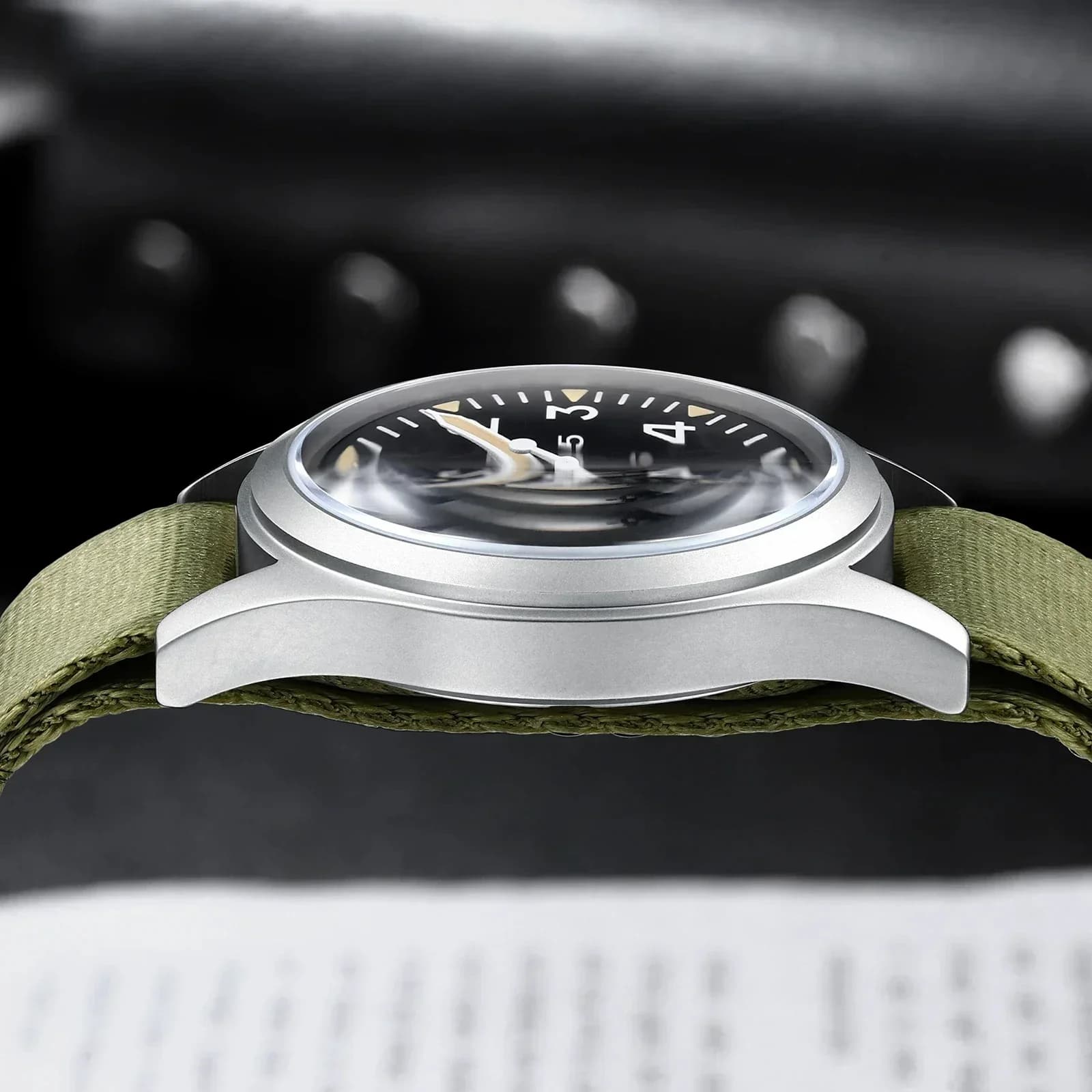  MILITREK 2026 Nouvelle montre militaire rétro pour homme VH31 à quartz 37mm en acier inoxydable sa