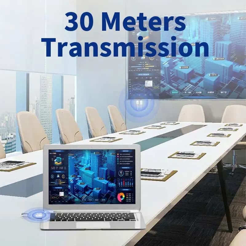 Transmetteur récepteur vidéo de Transmission sans fil 30m, adaptateur d'extension Compatible HDMI, c
