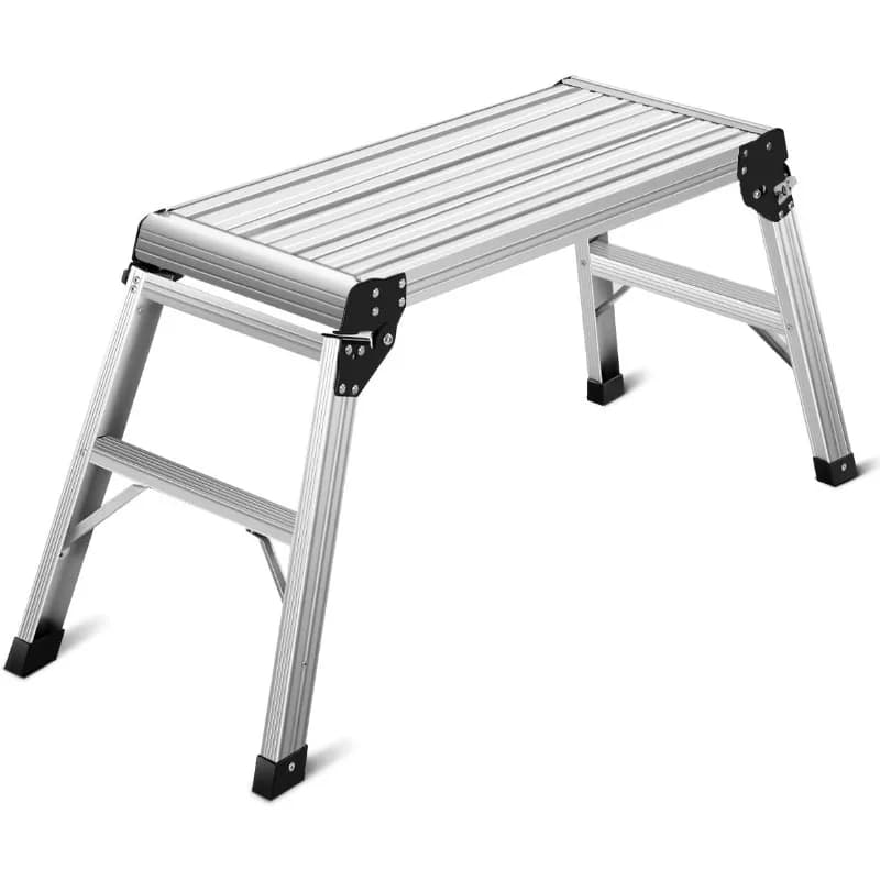 Plate-forme escabeau en aluminium, coffre-fort pour cloisons sèches, approuvé CE de une capacité de 