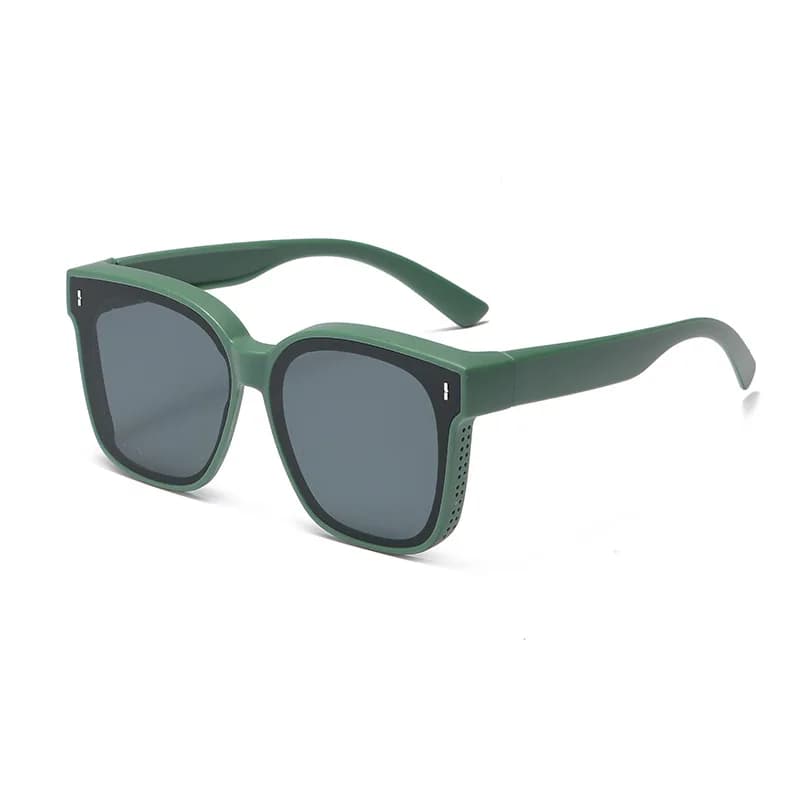 Lunettes de soleil carrées polarisées pour hommes et femmes, lunettes portables, lunettes de conduit
