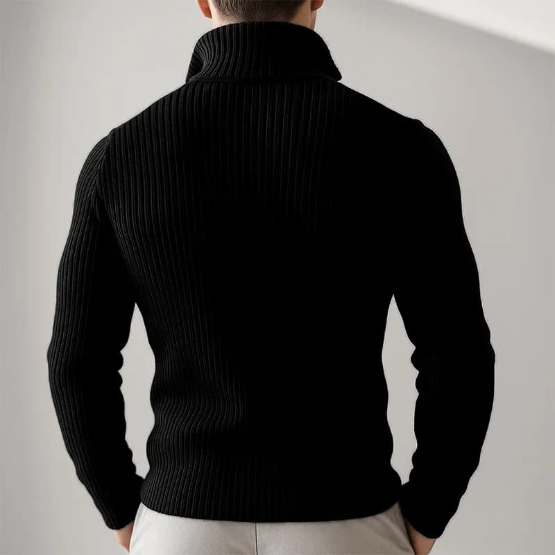 Les nouvelles vestes à fermeture éclair d'automne et d'hiver pour hommes, cardigans amples et décont