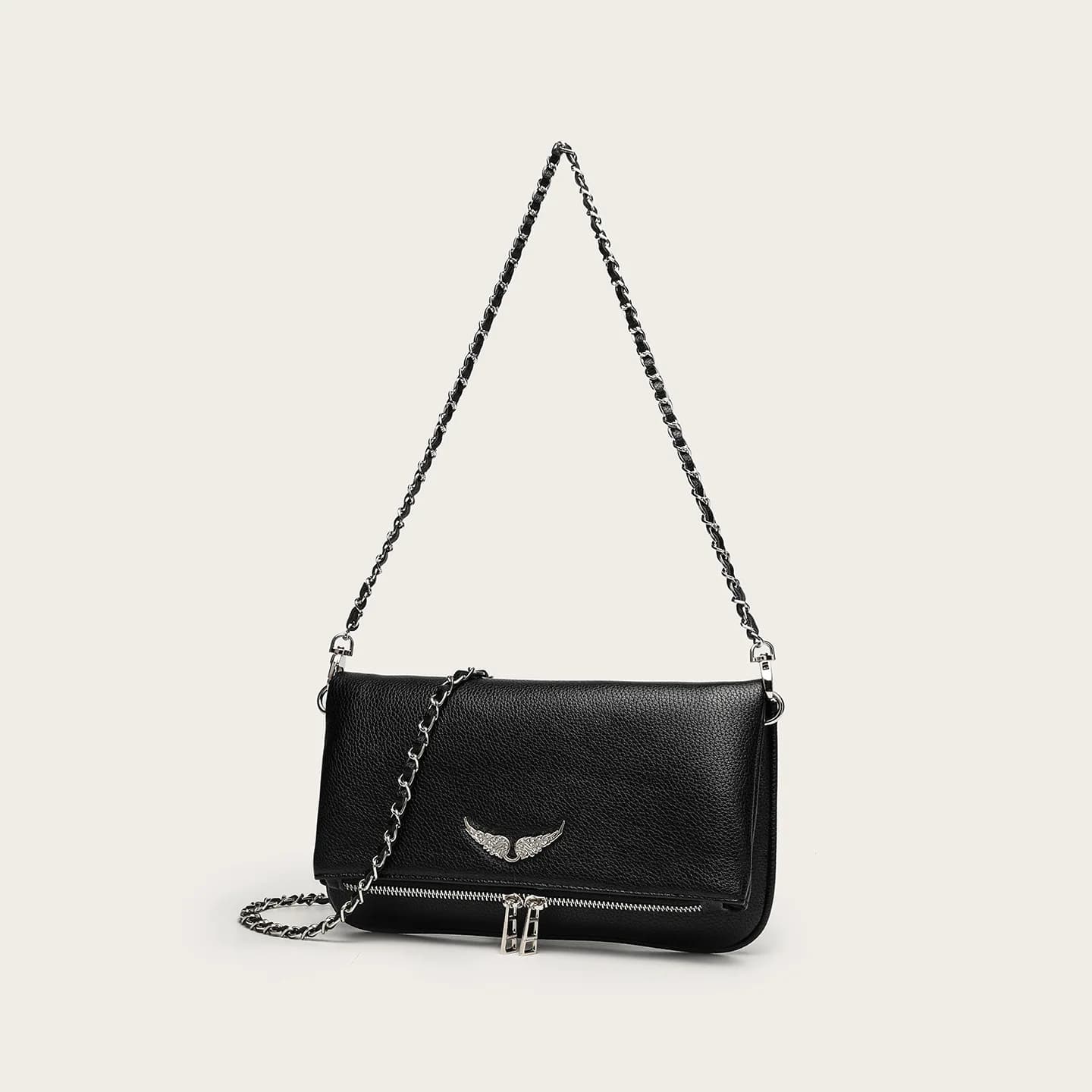 Sac carré mini Wing pour femme, sac à bandoulière et sac croisé tendance 2026, petit sac à main mign