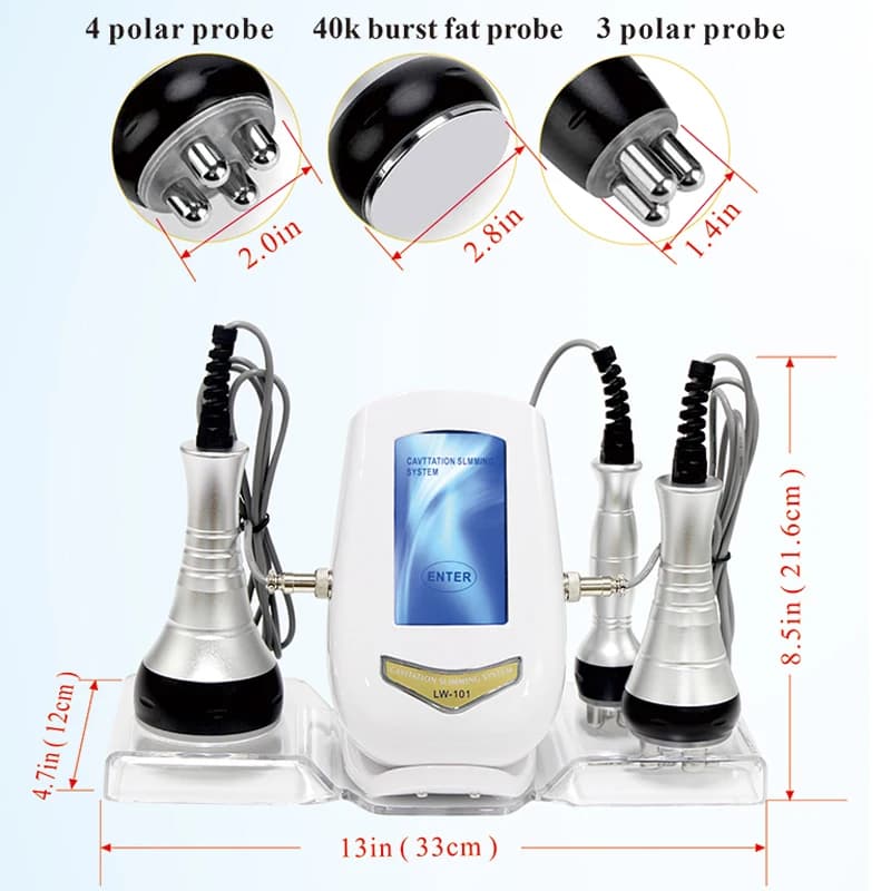 Machine de cavitation amincissante pour le corps, raffermissement de la peau, lifting du visage, rem