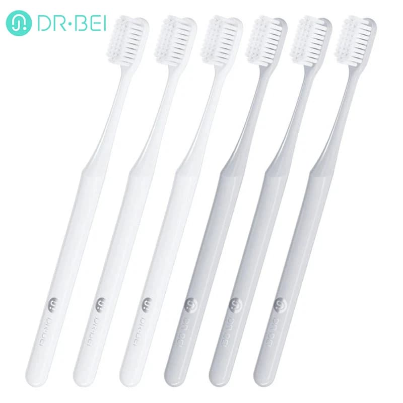 Dr Bei-Brosse à dents pour adulte, version américains, 2 couleurs, soins des gencives, meilleure bro