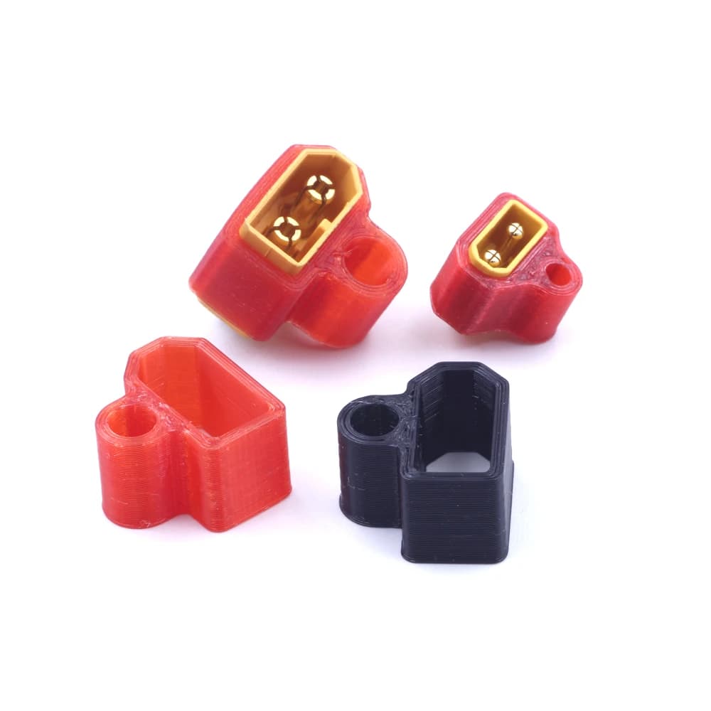 Siège de fixation de connecteur d'alimentation d'impression 3D, coque résistante aux chocs, couvercl