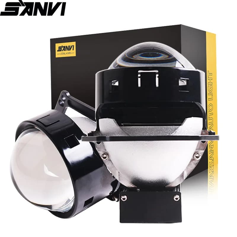 SANVI 3.0 Bi lentilles LED pour phares lentille de glace projecteur LED automatique phare Hella G5 3