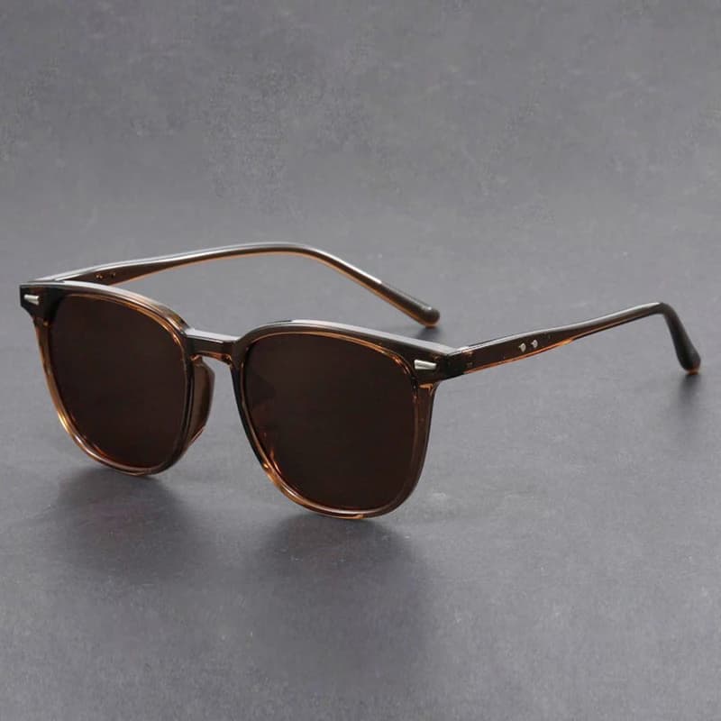 Lunettes de soleil carrées vintage pour femmes et hommes, lunettes de soleil rectangulaires, lunette