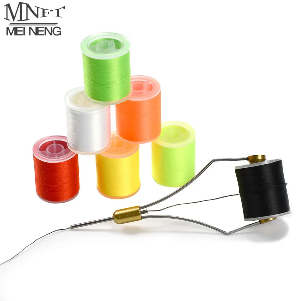 MNFT 2 Pochettes pour attacher des mouches, fil multi-filaments, matériaux pour attacher des mouches