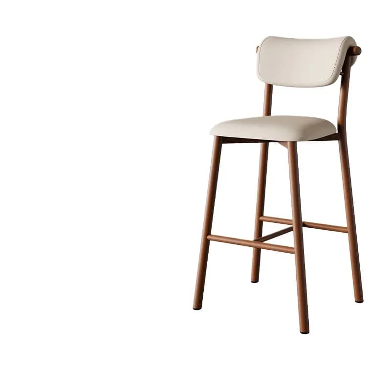 Tabourets de Bar commerciaux modernes, chaises d'îlot de cuisine minimalistes avec dossier, tabouret