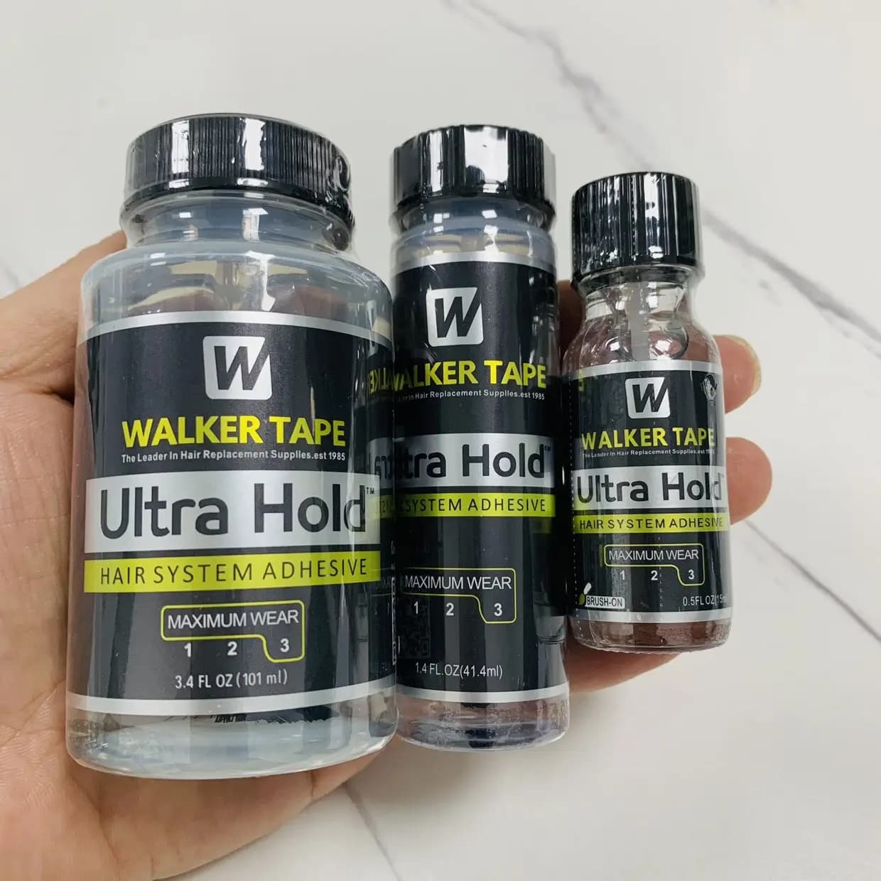 Walker Tape Ultra Hold Lace Glue, Front Lace Wig Glue, Kit d'installation de perruque, Set Glue, Wat