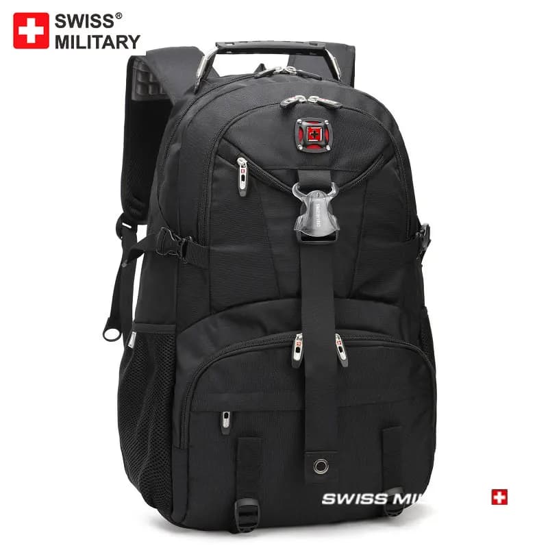 SWISS MILITARY Nouveau sac multifonctionnel de grande capacité pour homme, sac à dos de voyage à la 