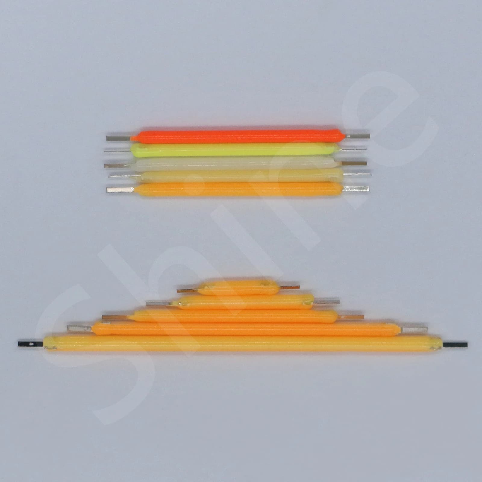 Ampoule Edison à Filament LED COB, pièces de lampe 18.8mm 29mm 38mm 54mm 68mm DC 3V 12V 57V 80V, Dio