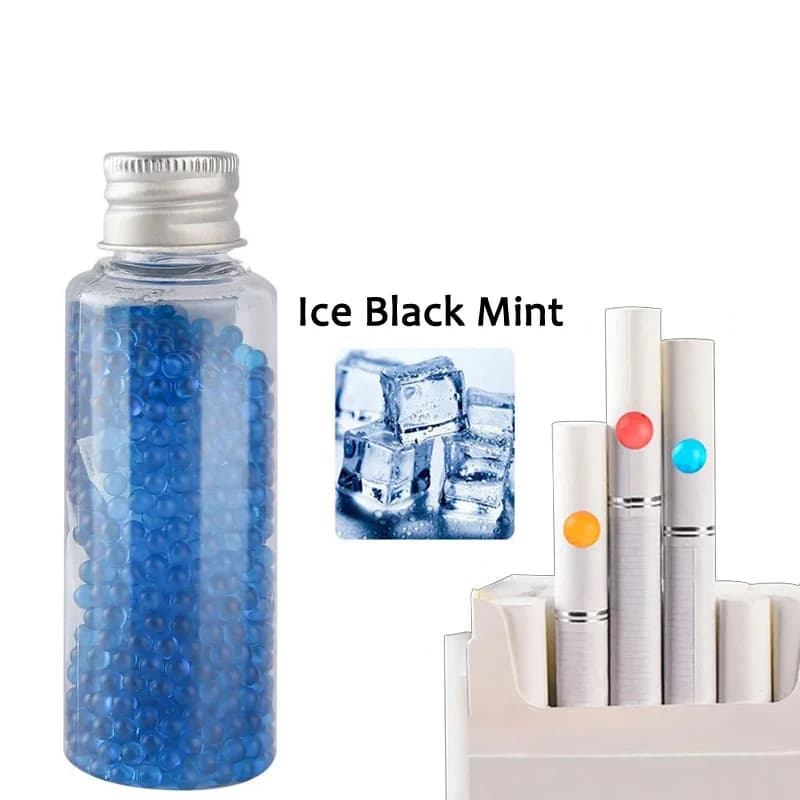 Offre spéciale 4000 pièces Explosion de Cigarette Pops perles fruits mélangés glace noire menthol go