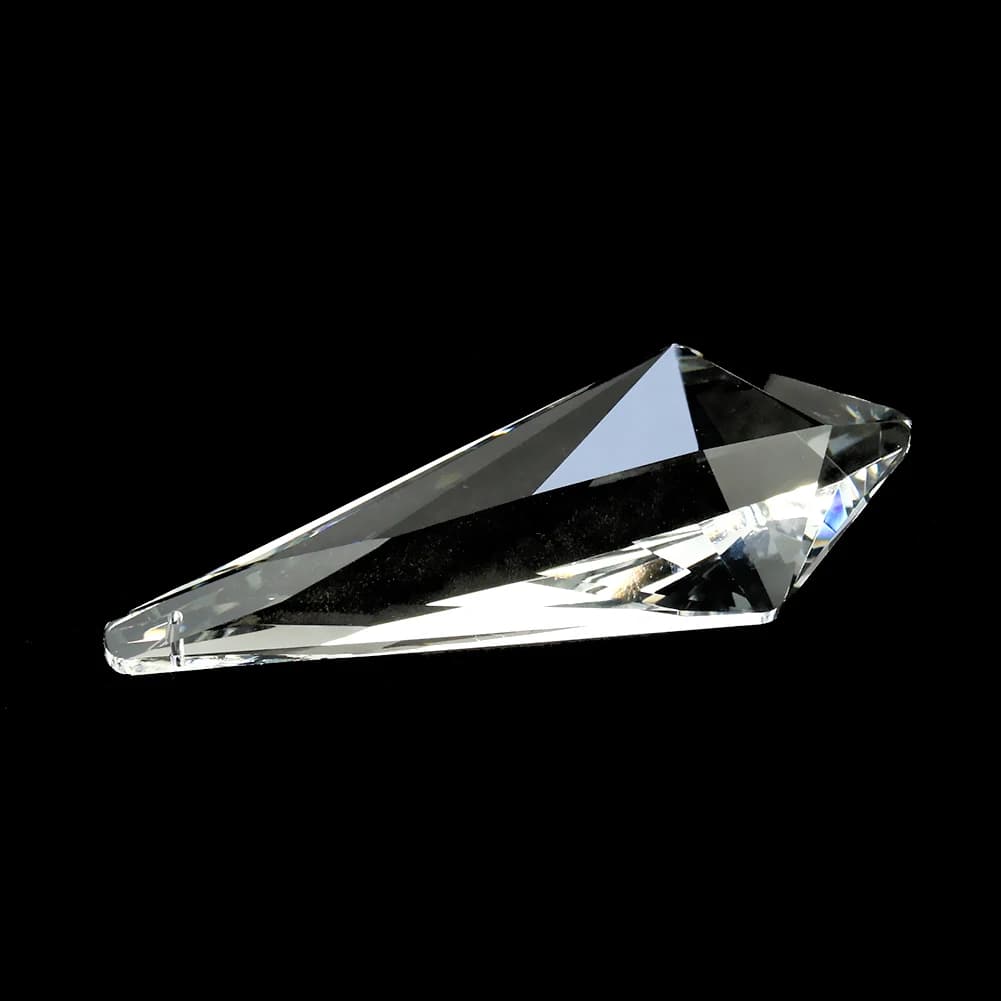 Prisme en cristal de flèche brillant, 120mm, à facettes, éclairage du jour, attrape-soleil, lustre b