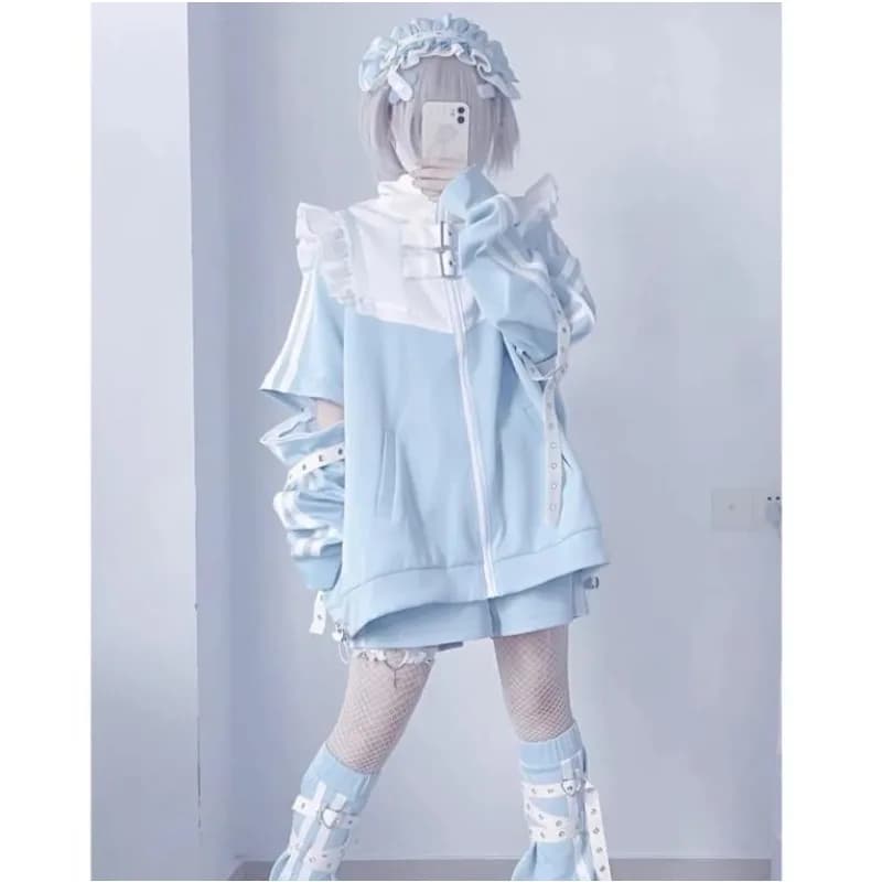 vêtements d'extérieur，pull hiver femme，stitch disney Sweats à capuche patchwork Stitch pour femmes, 