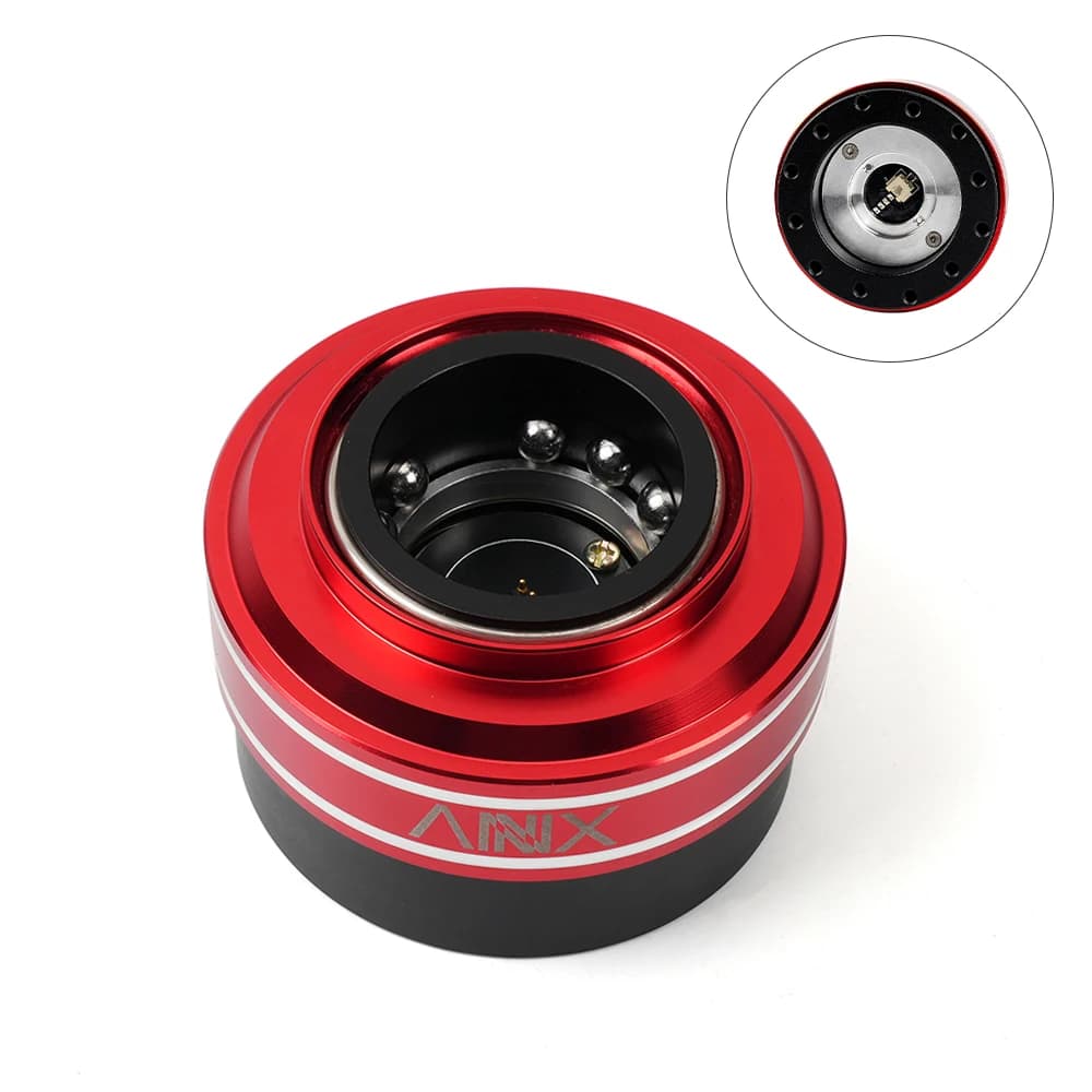 Adaptateur de moyeu à dégagement rapide pour volant de jeu, simulateur de course en aluminium, 70mm,