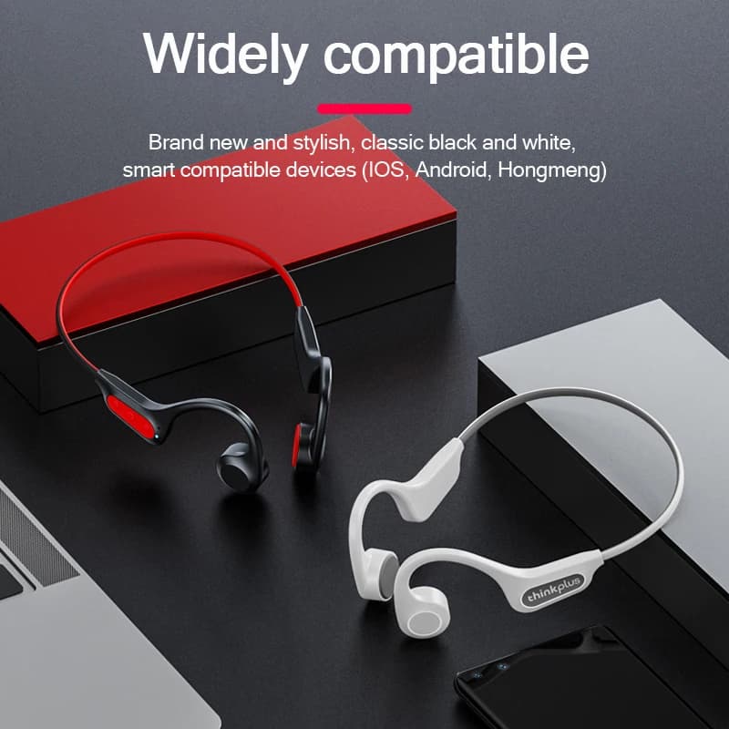 Original Lenovo X3 Pro Conduction osseuse sans fil Bluetooth 5.3 casque 10 pièces/5 pièces/2 pièces 