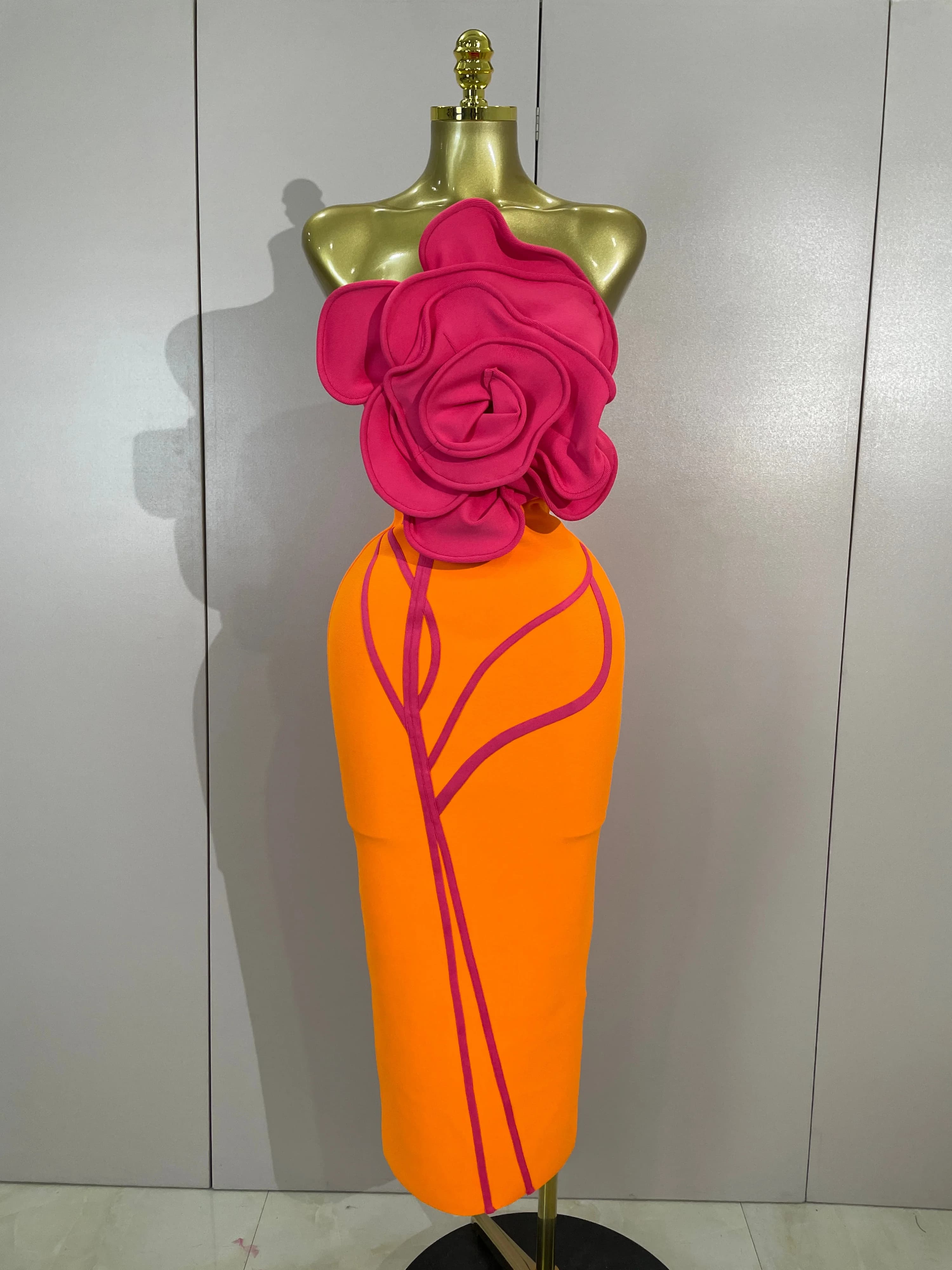 Robe longue de soirée élégante et luxueuse pour femme, style célébrité, pour club, fête, anniversair