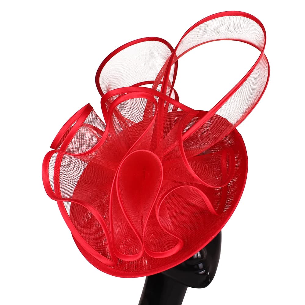 Nouveau dames Fascinator fleur chapeau pour femmes Derby fête chapellerie casquette florale mode cha