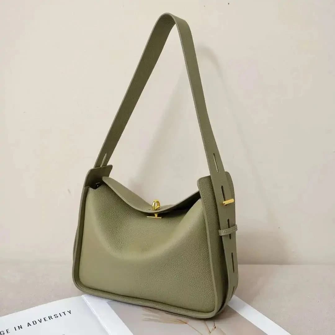 Nouveau Sac à Main de Luxe en Cuir Véritable pour Femme, Sac Bandoulière et Sac Fourre-tout Grande C