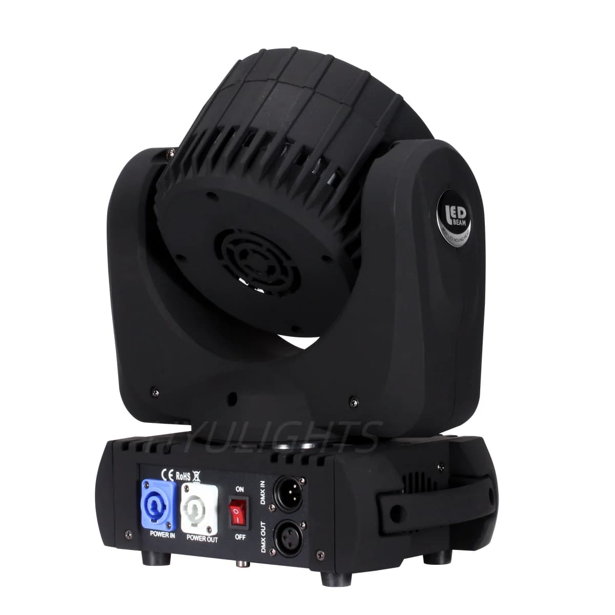 Lumières principales mobiles de lavage de faisceau de LED, 12x12W, RGBW, 16.7 millions de documents,
