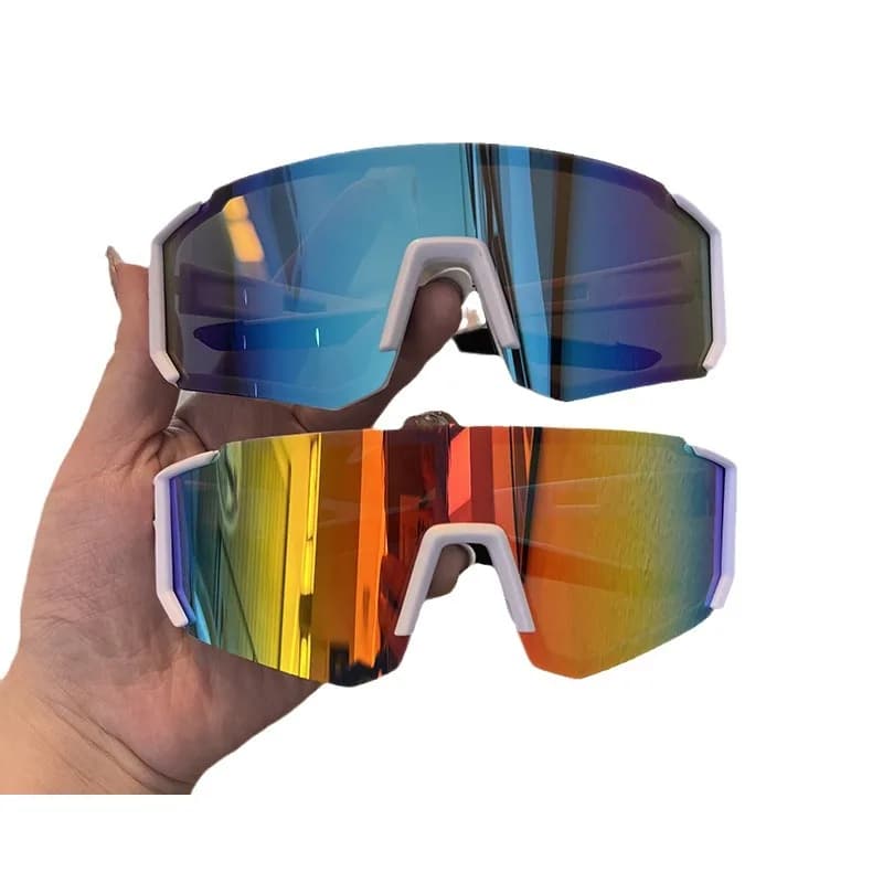 1/2 pièces lunettes de soleil de cyclisme femmes UV400 Anti-sable protecteur des yeux lunettes de so