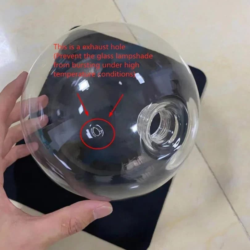 Boule de verre à bulles pendentif éclairage pour chambre chevet cuisine salle à manger salle de bain