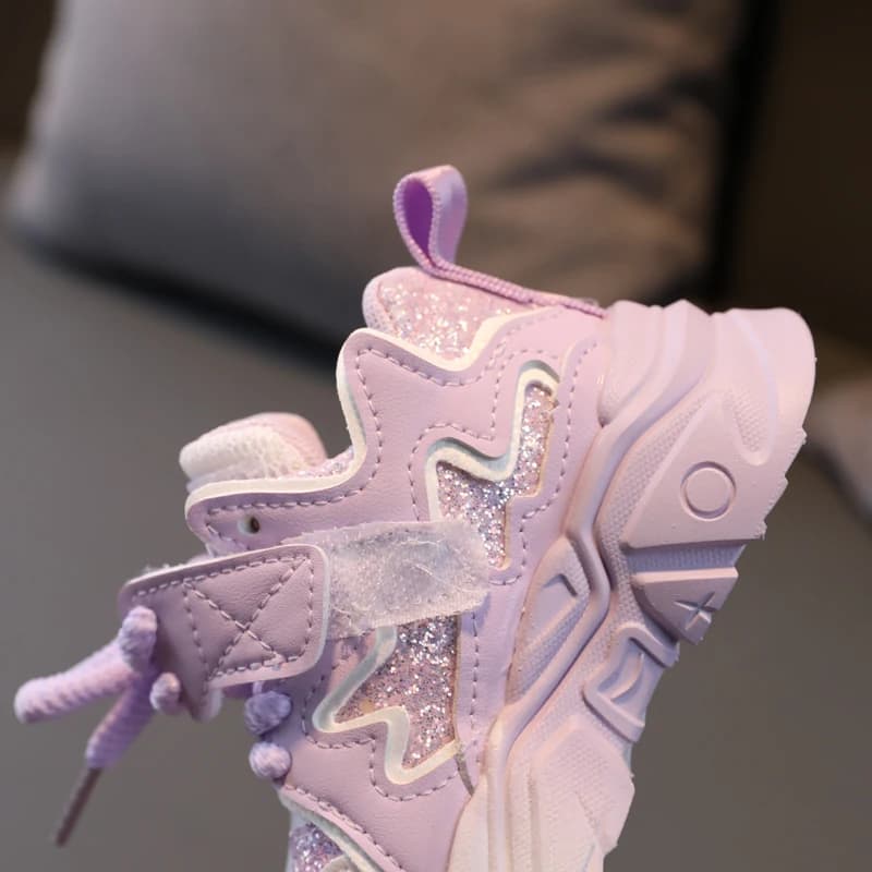 Chaussures pour enfants 2024 Nouveau bambin Bol Chaussures de dehors Semelle Souple Respirant En Ple