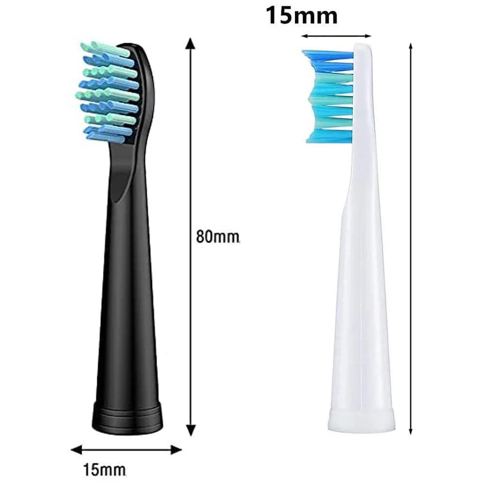 Têtes de brosse de rechange pour brosse à dents électrique Seago/Fairywill, 10 pièces, recharge de b