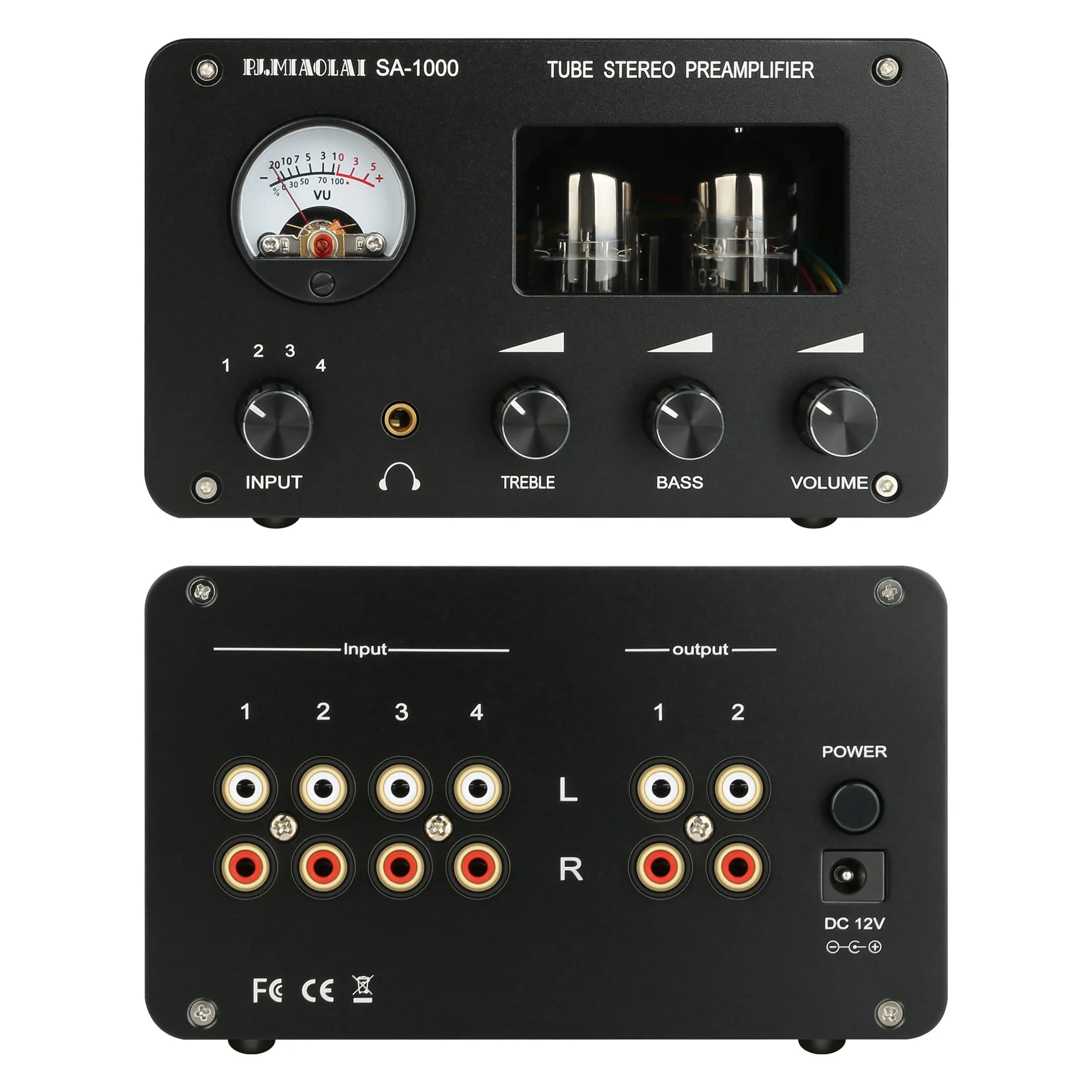 PJ. MIAOLAI-Préamplificateur à tube SA-1000 haute fidélité 6H3N, amplificateur casque à tube 2 alter