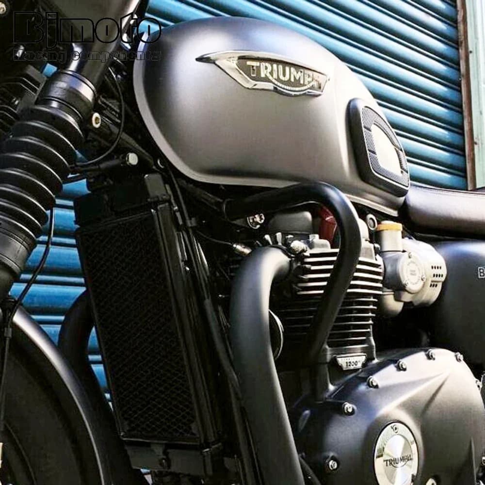 Barre de Protection de Moteur pour Triumph Bonneville T100 T120 Bobber Thruxton 1200 R Street Cup Tw