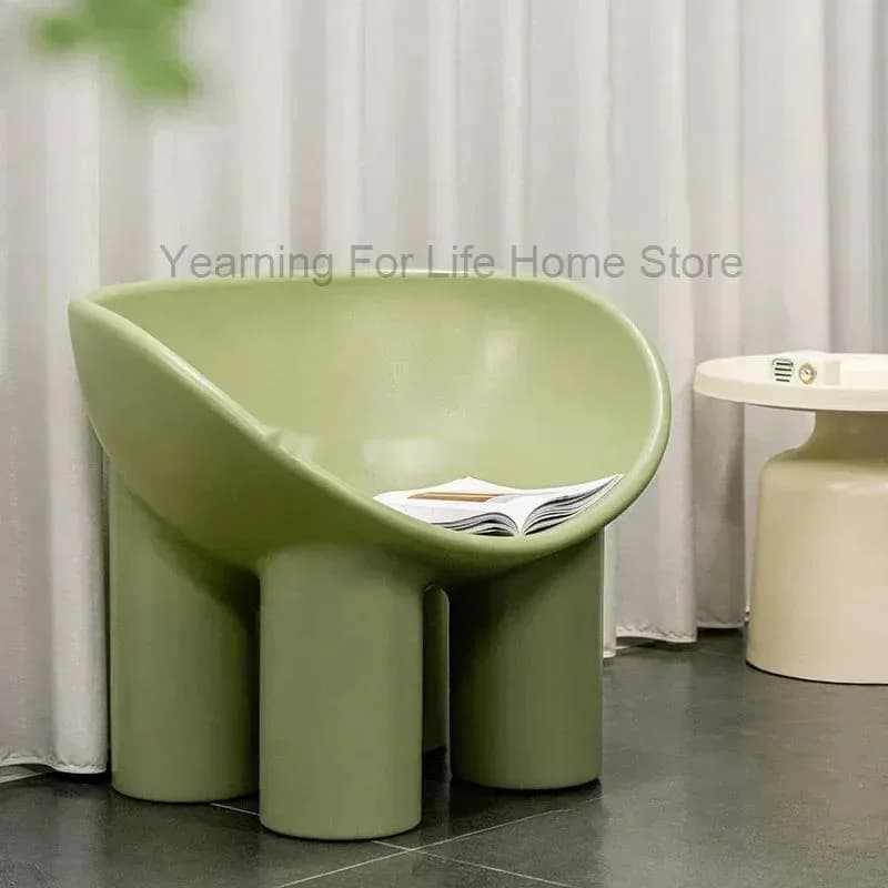 Roly Poly Chaise moderne canapé nordique Salon chaises Salon Salon paresseux ergonomique Relax conce