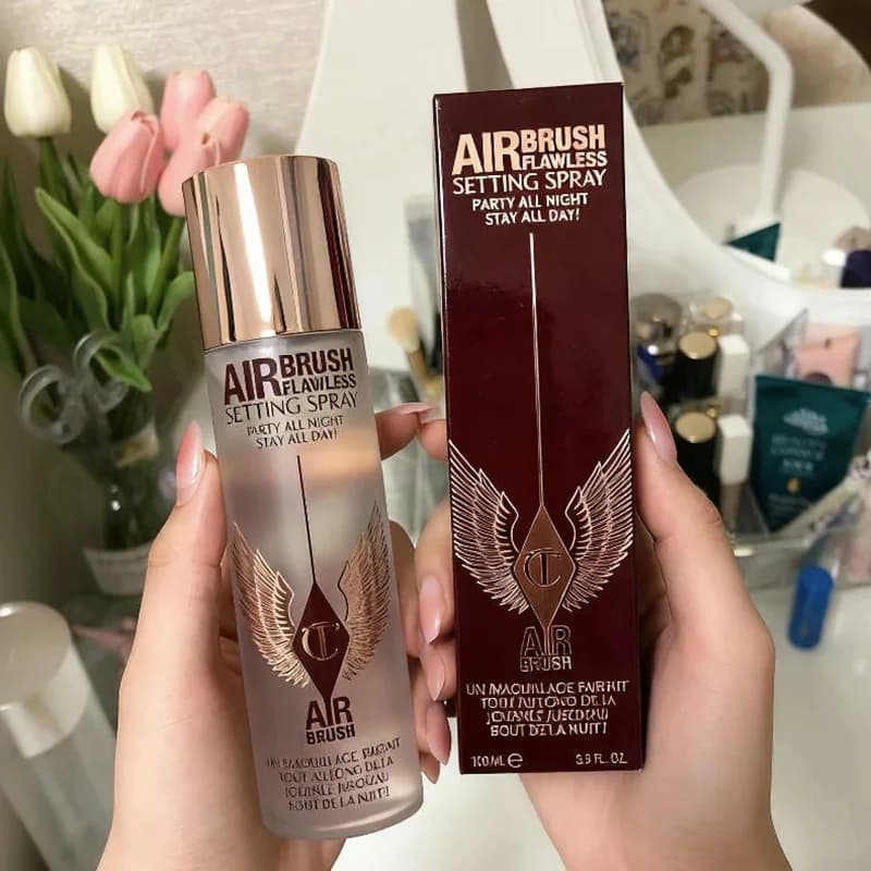 Charlotte Tilbury – Spray fixateur de maquillage, hydratant, contrôle du sébum, maquillage longue du
