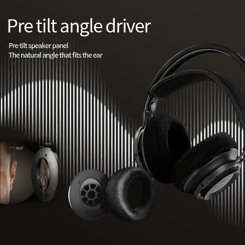 Original Philips X2HR Fidelio HiFi stéréo casque monté sur la tête confort musique filaire casque or