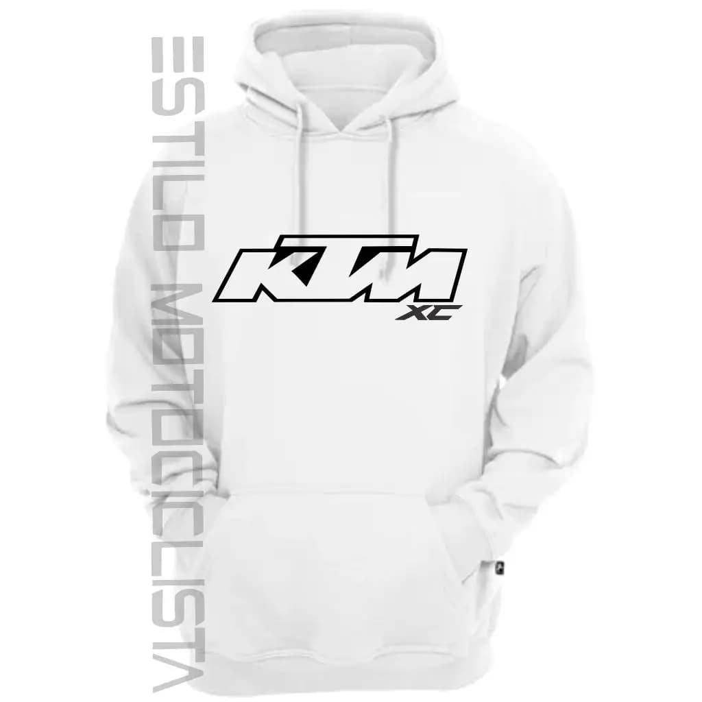Veste de motocross KTM XC avec poche kangourou et capuche, pour homme et femme