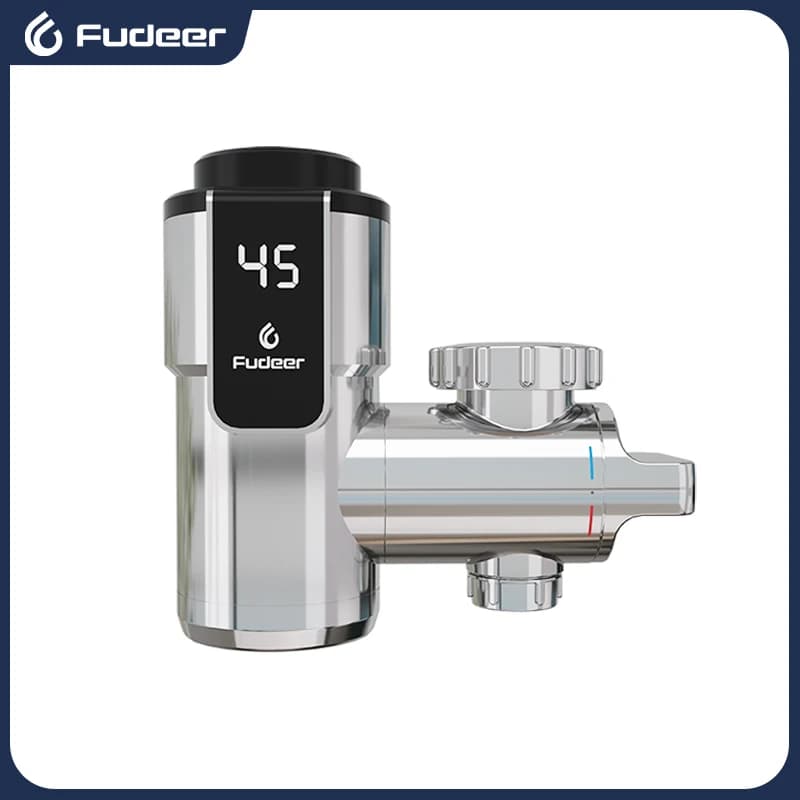 Fudeer 3400W 220V robinet de chauffage de l'eau électrique connecteur adaptateur de robinet d'eau ch