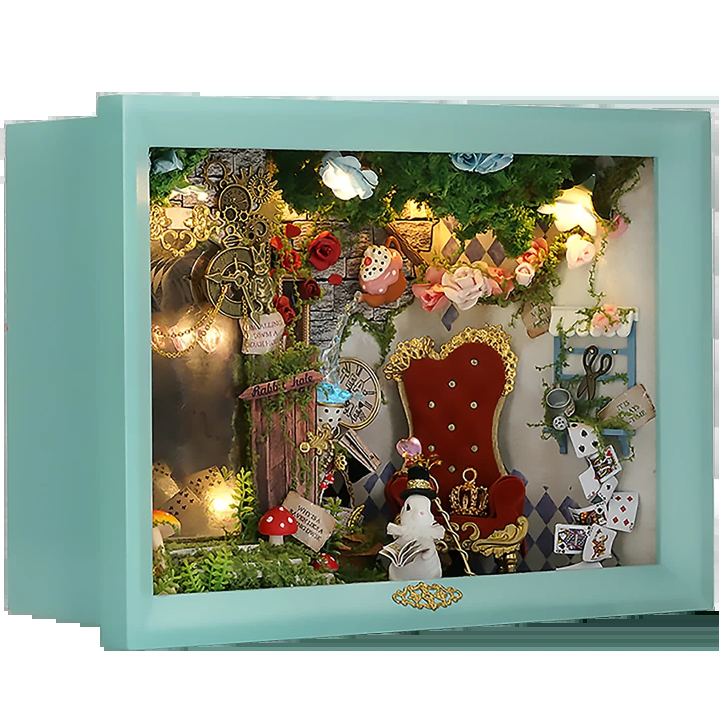 Ensemble de décoration de cadre Photo, modèle de construction d'assemblage de puzzle 3D, jouet fait 
