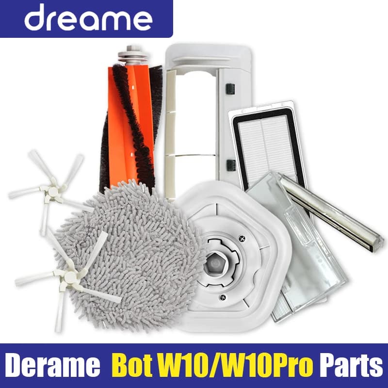 Dreame Bot W10 / W10 PRO accessoires Robot aspirateur filtre HEPA brosse latérale principale vadroui